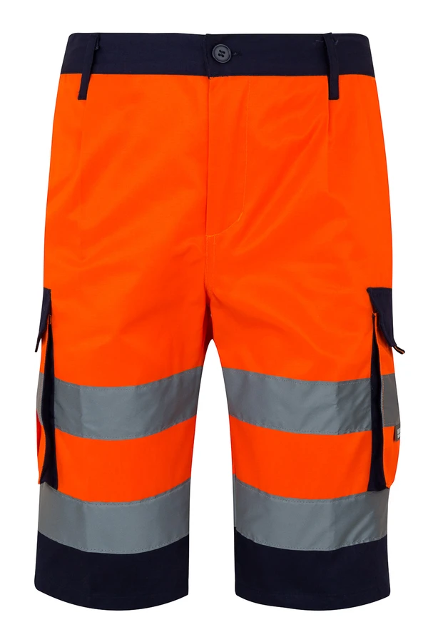 303004 Bermudas bicolor multibolsos